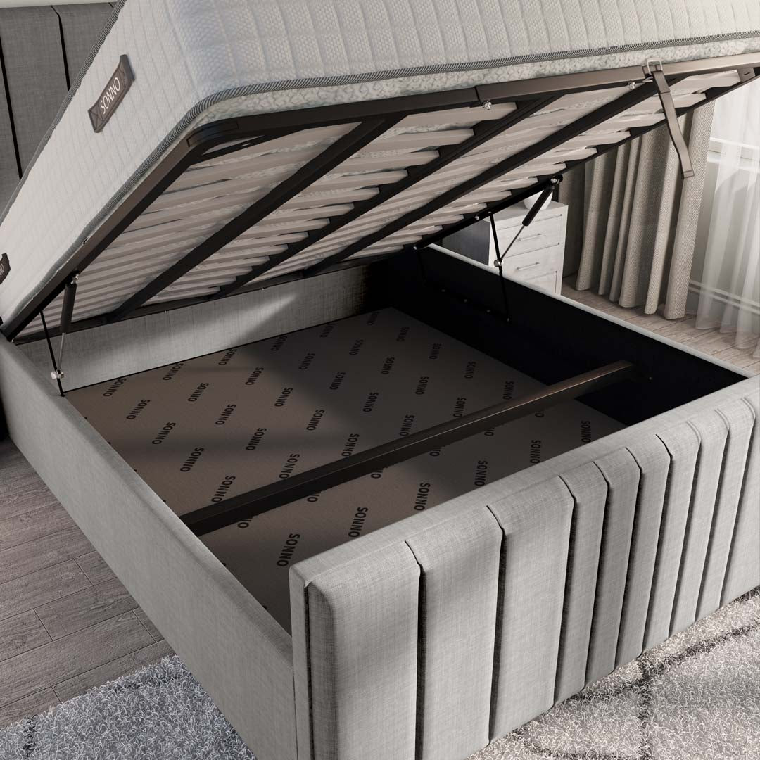 Cambridge Upholstered Ottoman Bed