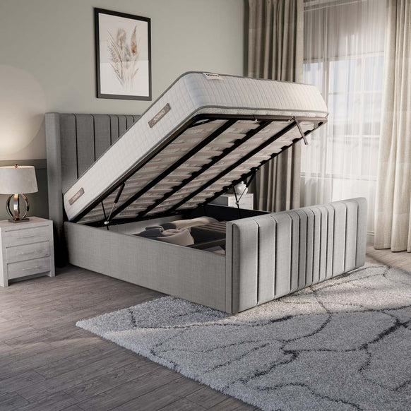 Cambridge Upholstered Ottoman Bed