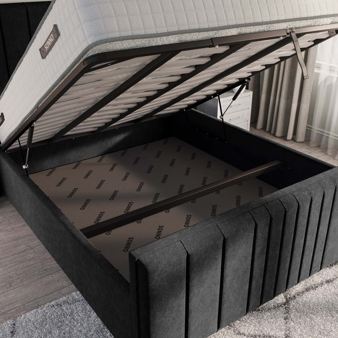 Cambridge Upholstered Ottoman Bed