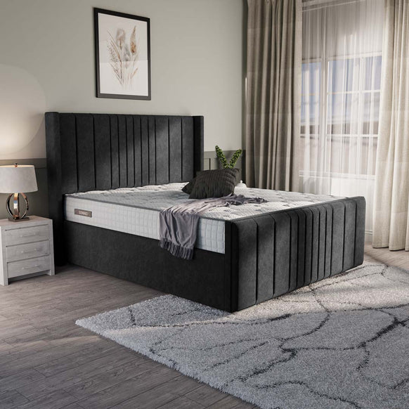 Cambridge Upholstered Ottoman Bed