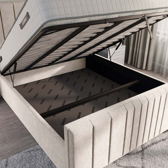 Cambridge Upholstered Ottoman Bed