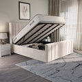 Cambridge Upholstered Ottoman Bed