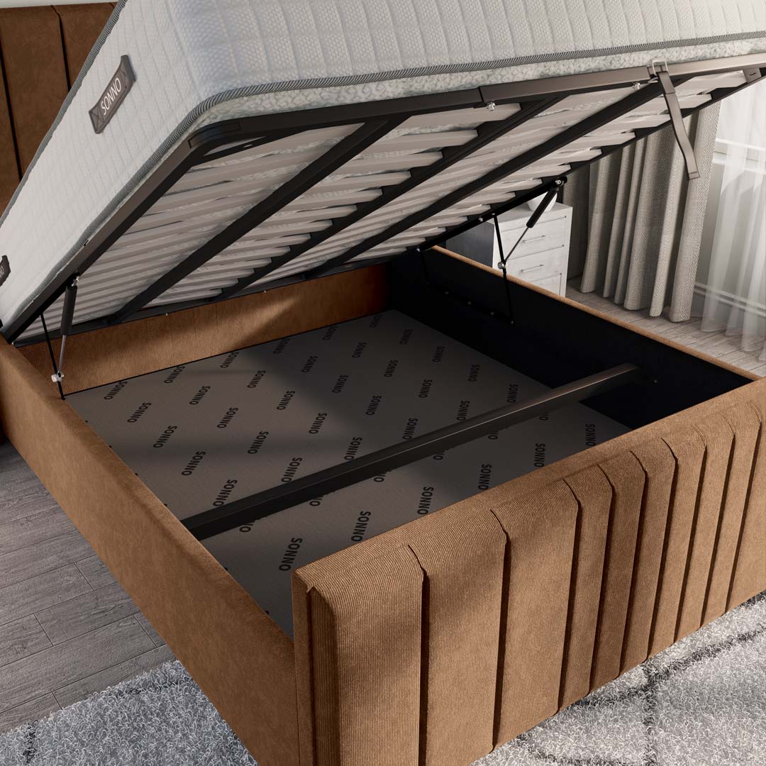 Cambridge Upholstered Ottoman Bed