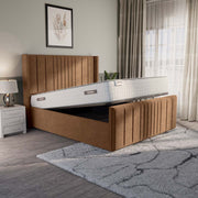 Cambridge Upholstered Ottoman Bed