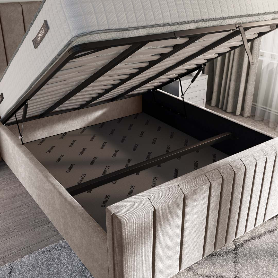Cambridge Upholstered Ottoman Bed