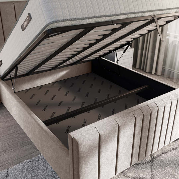 Cambridge Upholstered Ottoman Bed