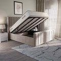 Cambridge Upholstered Ottoman Bed