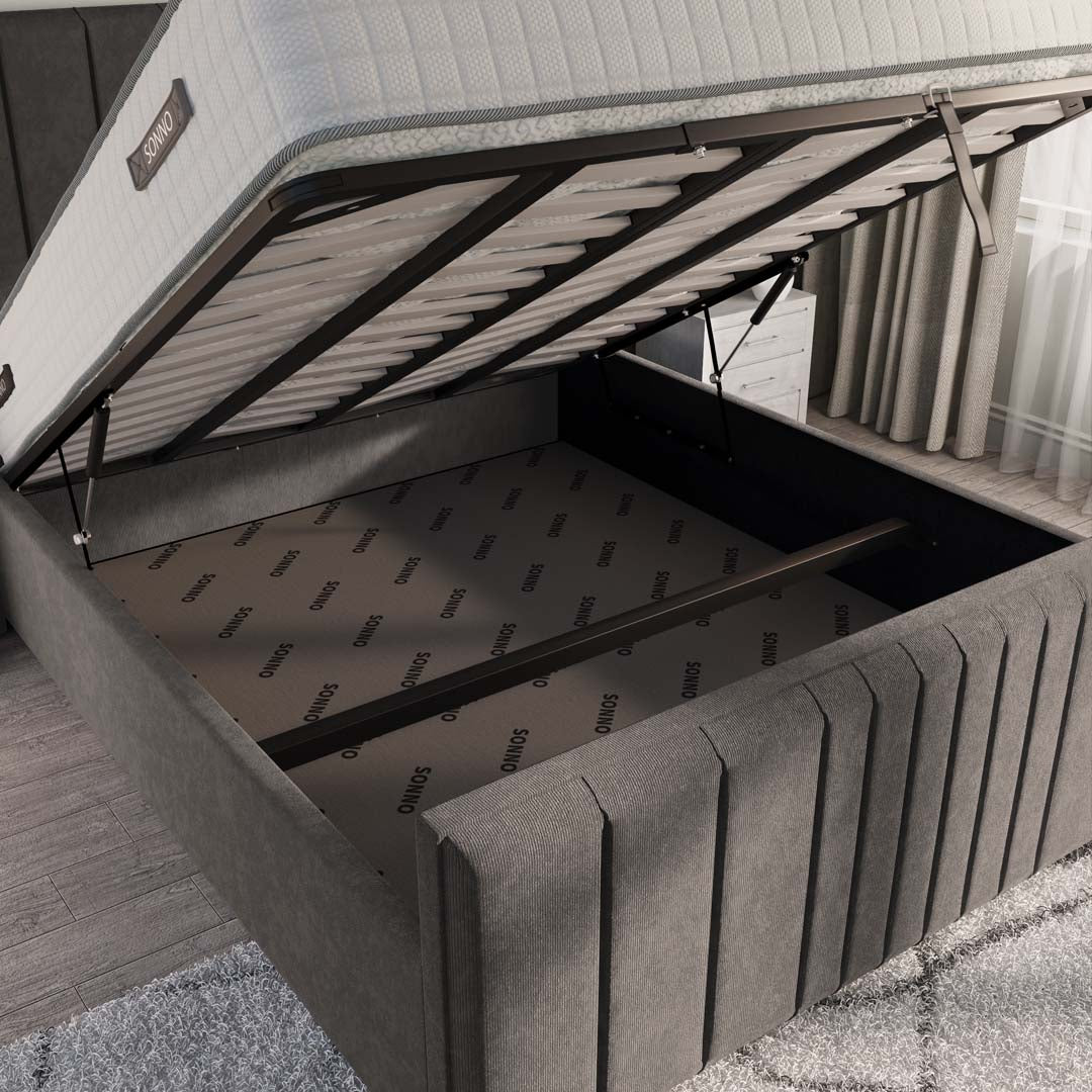 Cambridge Upholstered Ottoman Bed