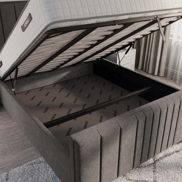 Cambridge Upholstered Ottoman Bed