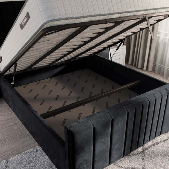 Cambridge Upholstered Ottoman Bed