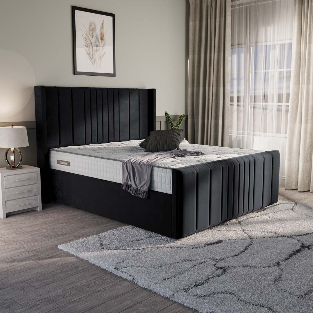 Cambridge Upholstered Ottoman Bed