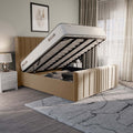 Cambridge Upholstered Ottoman Bed