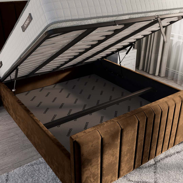 Cambridge Upholstered Ottoman Bed