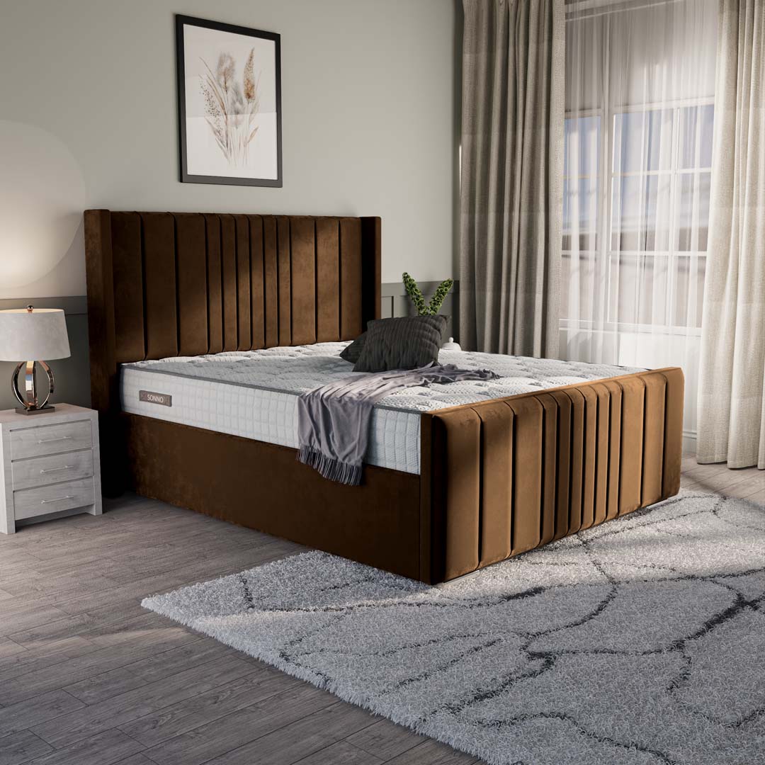 Cambridge Upholstered Ottoman Bed