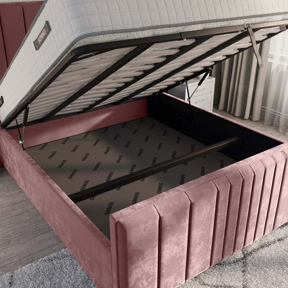 Cambridge Upholstered Ottoman Bed