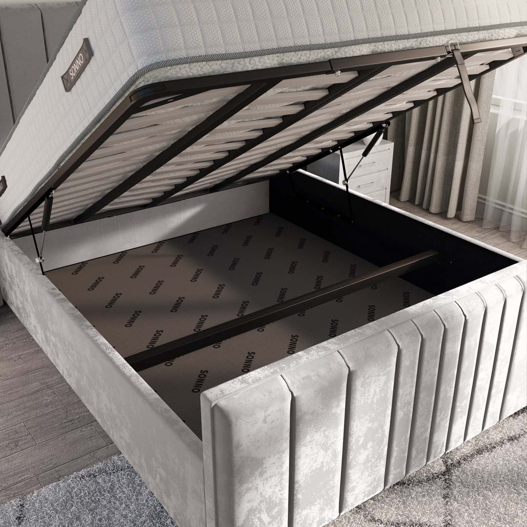 Cambridge Upholstered Ottoman Bed