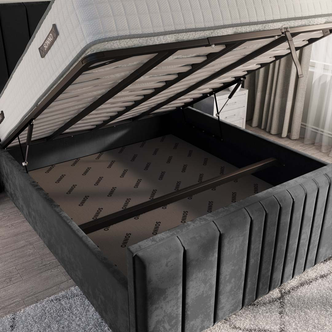 Cambridge Upholstered Ottoman Bed