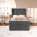 Cambridge Kids Upholstered Ottoman Bed