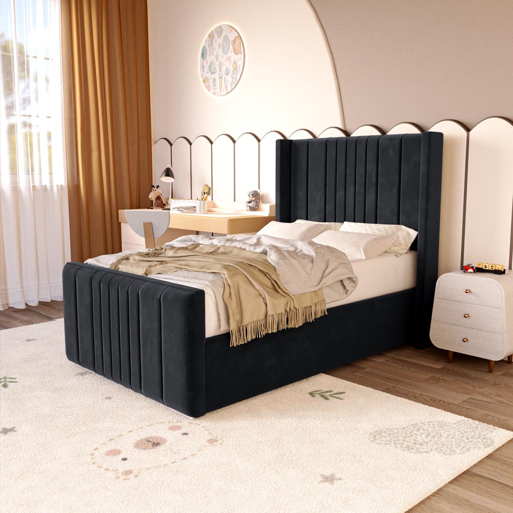 Cambridge Kids Upholstered Ottoman Bed