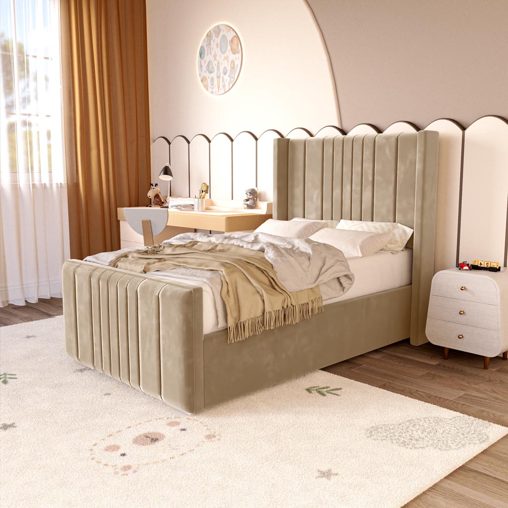 Cambridge Kids Upholstered Ottoman Bed