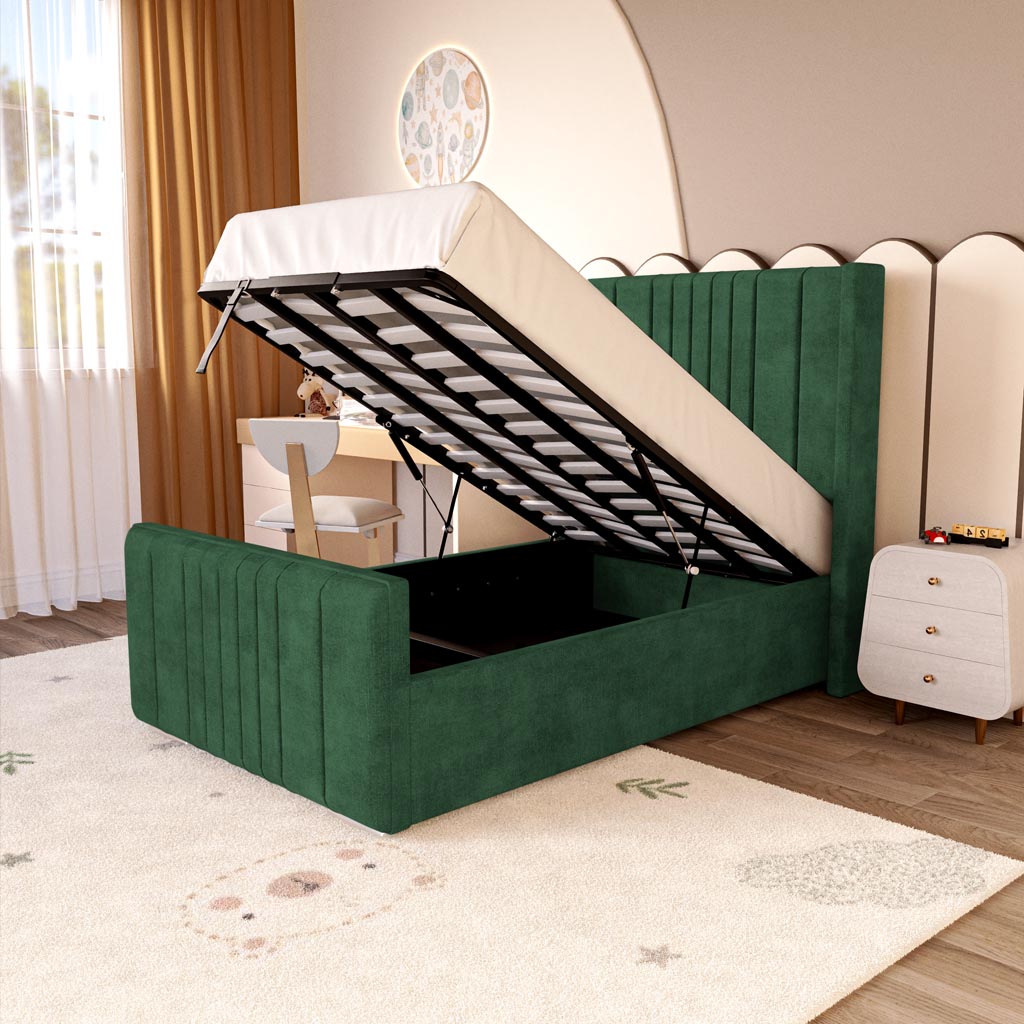 Cambridge Kids Upholstered Ottoman Bed