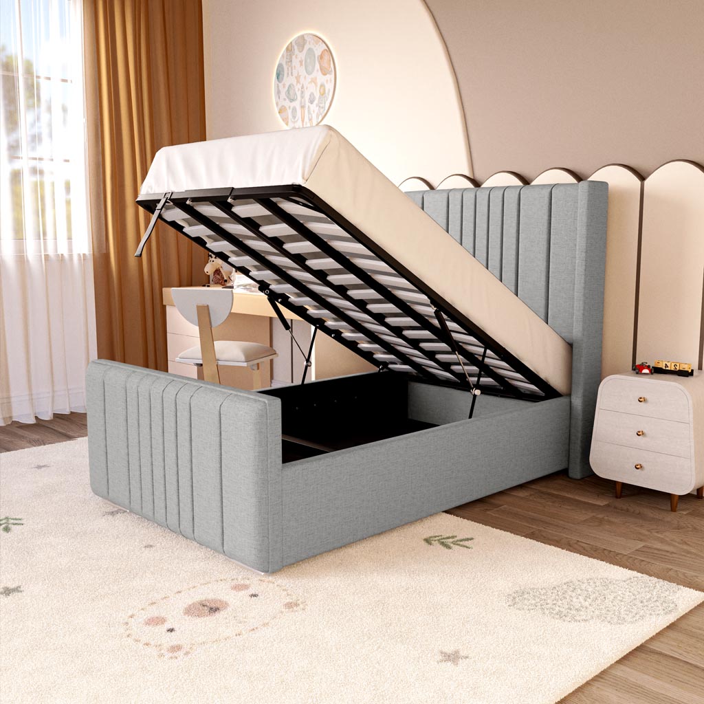 Cambridge Kids Upholstered Ottoman Bed