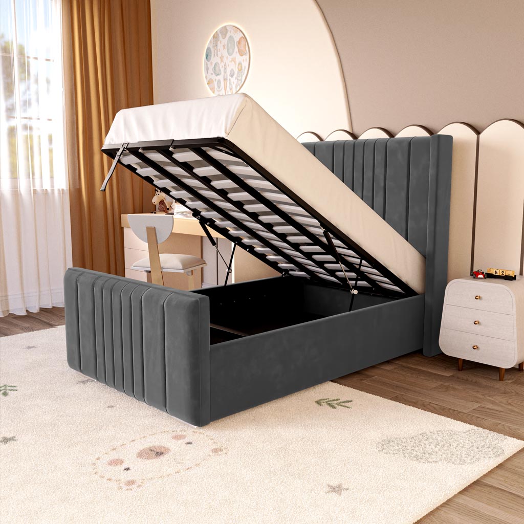 Cambridge Kids Upholstered Ottoman Bed