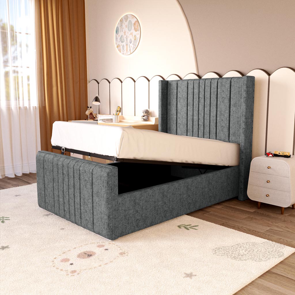Cambridge Kids Upholstered Ottoman Bed