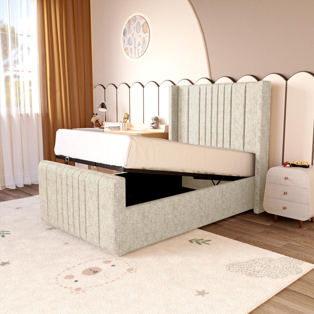 Cambridge Kids Upholstered Ottoman Bed