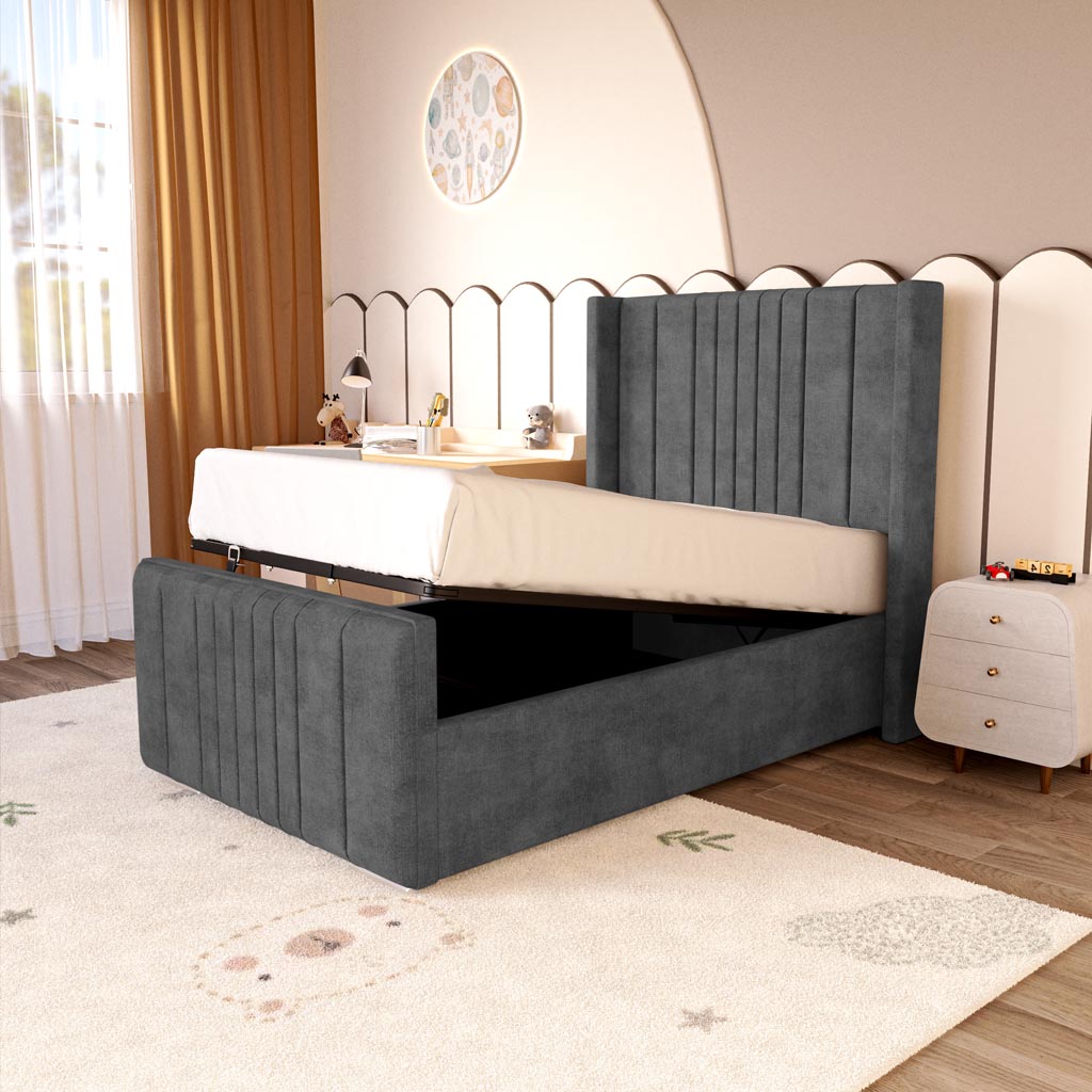 Cambridge Kids Upholstered Ottoman Bed
