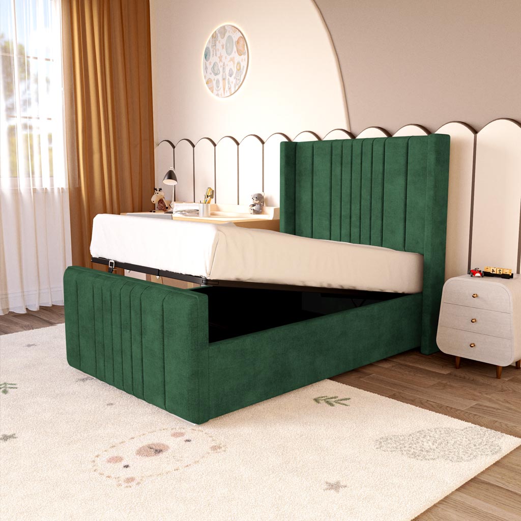 Cambridge Kids Upholstered Ottoman Bed