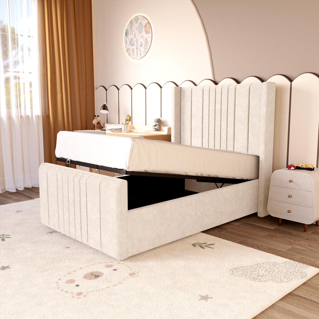 Cambridge Kids Upholstered Ottoman Bed