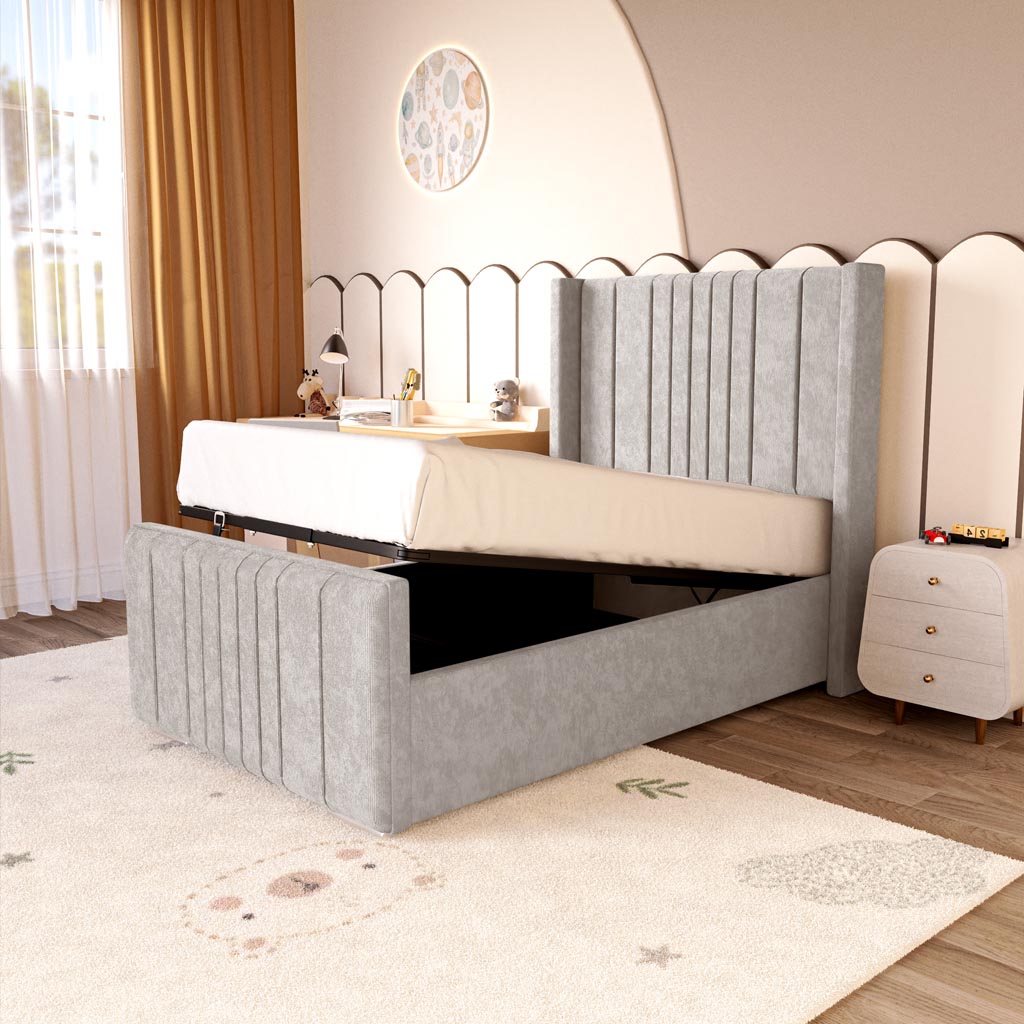 Cambridge Kids Upholstered Ottoman Bed