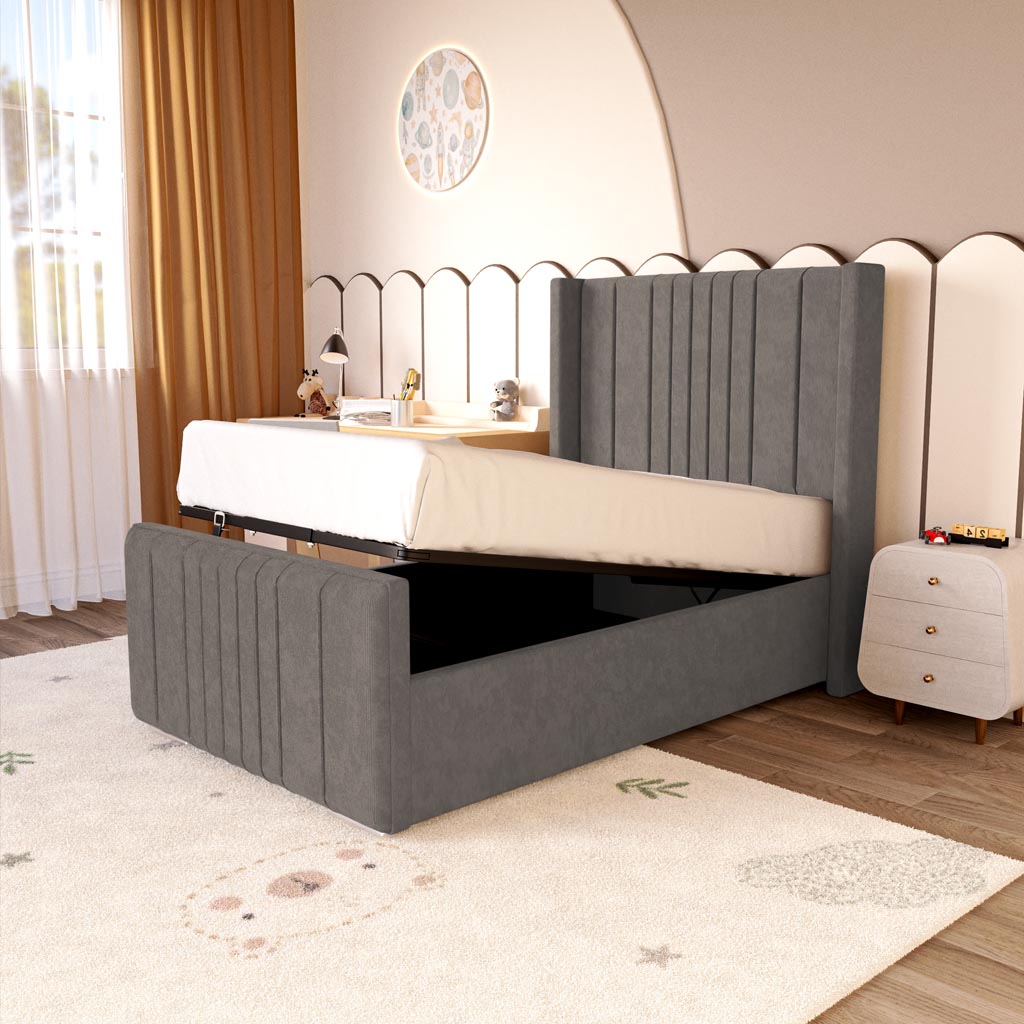 Cambridge Kids Upholstered Ottoman Bed