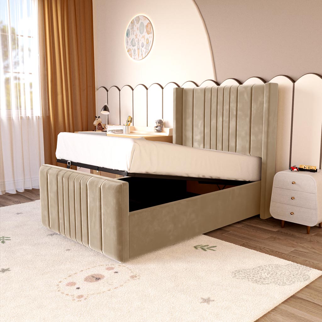 Cambridge Kids Upholstered Ottoman Bed