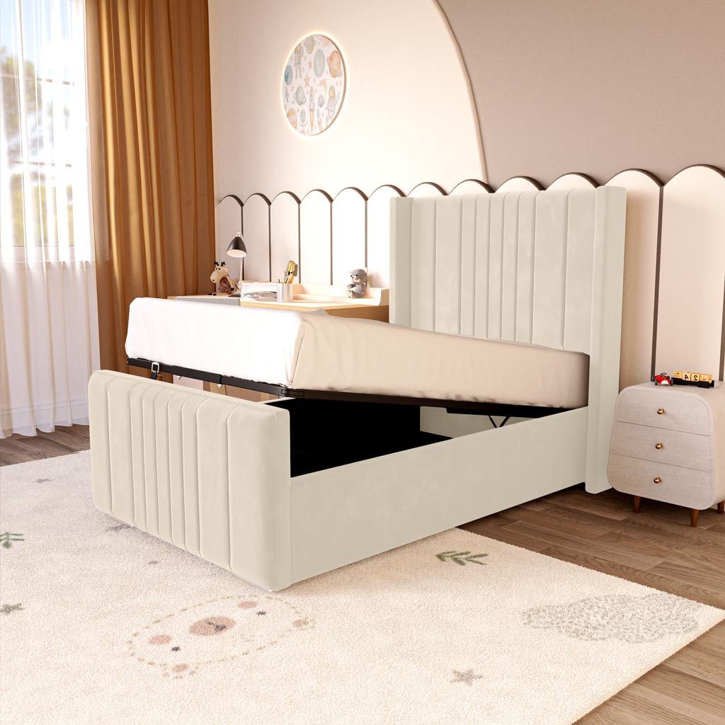 Cambridge Kids Upholstered Ottoman Bed