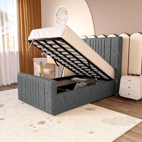 Cambridge Kids Upholstered Ottoman Bed