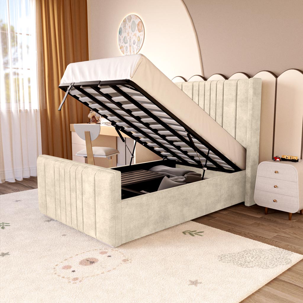 Cambridge Kids Upholstered Ottoman Bed