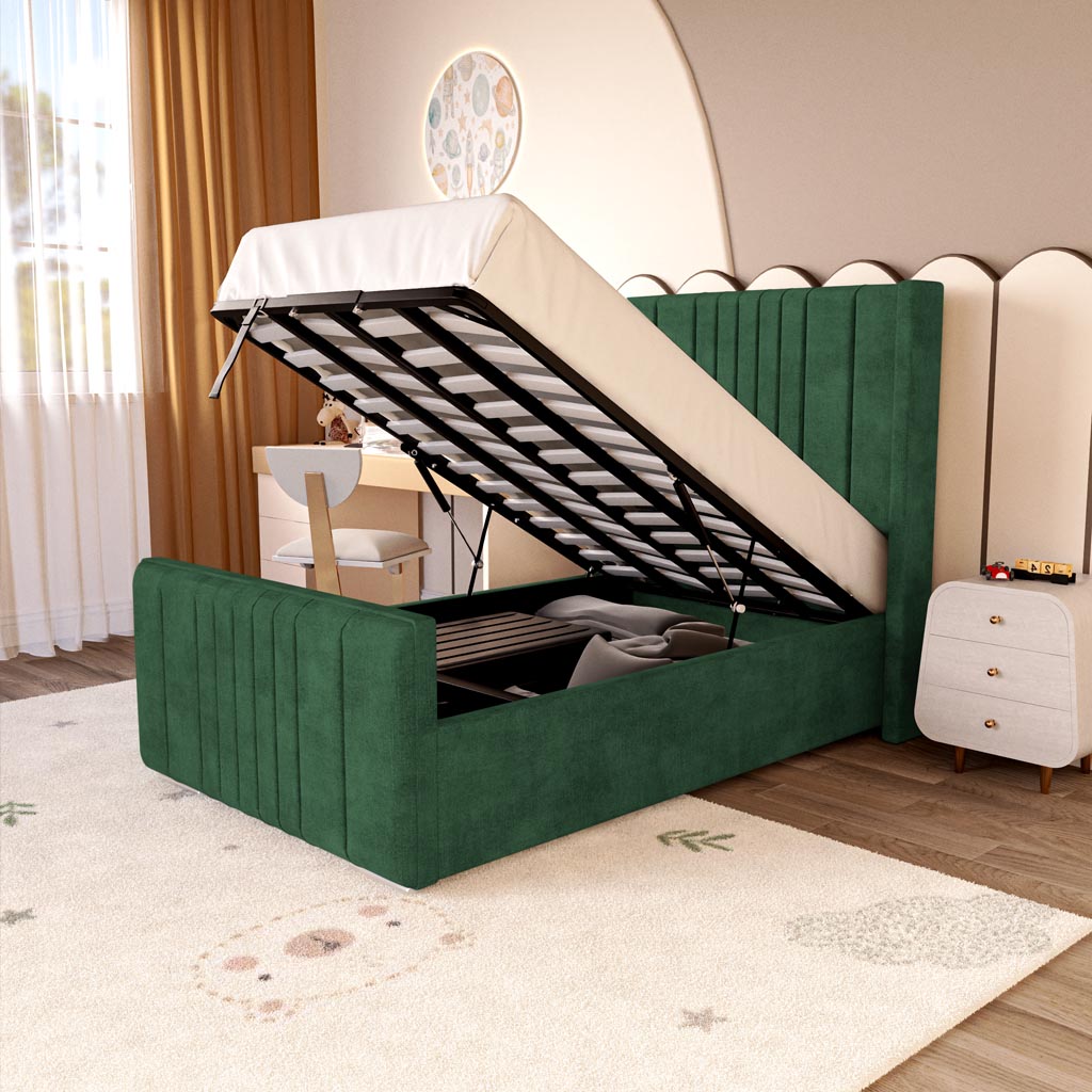 Cambridge Kids Upholstered Ottoman Bed