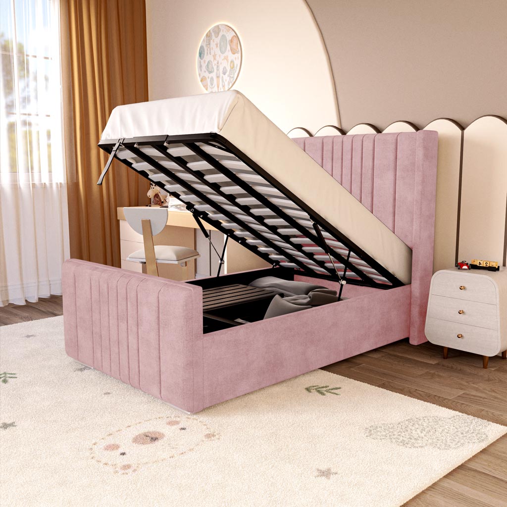 Cambridge Kids Upholstered Ottoman Bed