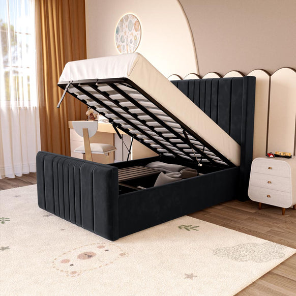 Cambridge Kids Upholstered Ottoman Bed
