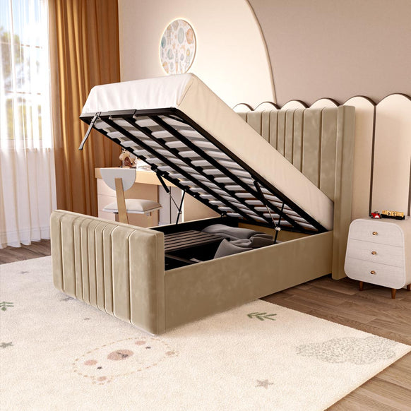 Cambridge Kids Upholstered Ottoman Bed