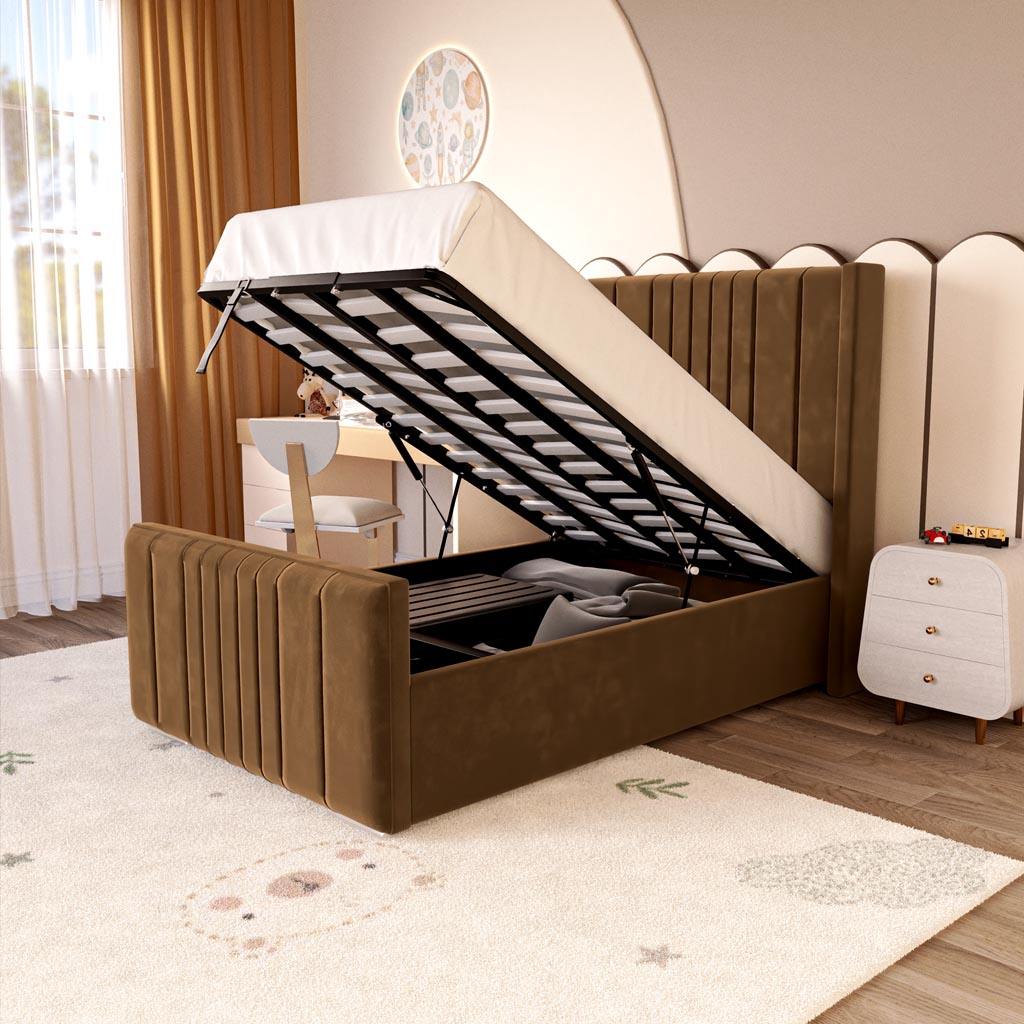 Cambridge Kids Upholstered Ottoman Bed