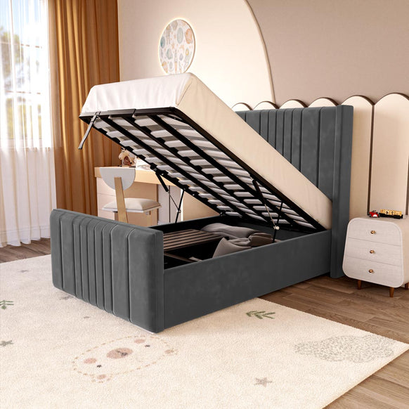 Cambridge Kids Upholstered Ottoman Bed