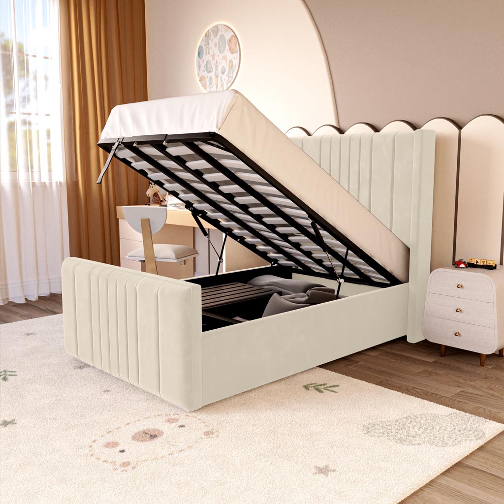 Cambridge Kids Upholstered Ottoman Bed