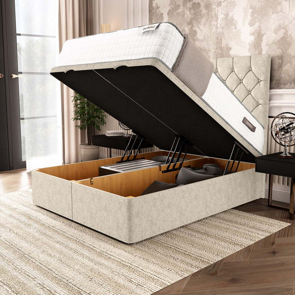 Seville Chesterfield Ottoman Divan Bed