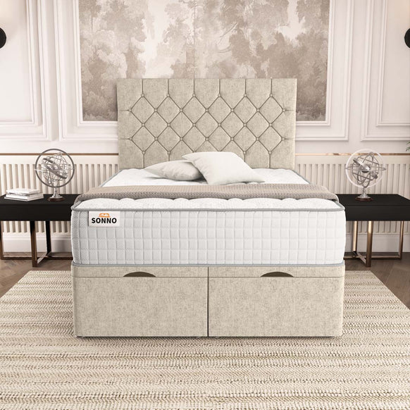 Seville Chesterfield Ottoman Divan Bed