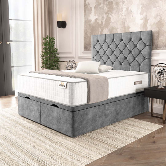 Seville Chesterfield Ottoman Divan Bed