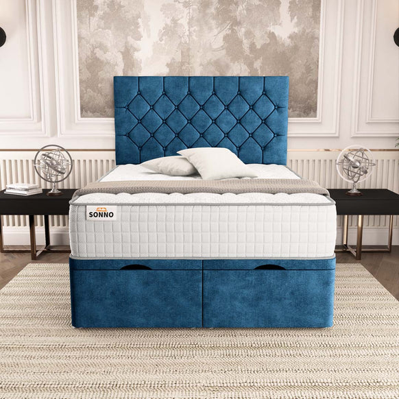 Seville Chesterfield Ottoman Divan Bed