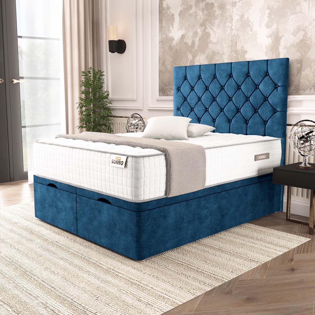 Seville Chesterfield Ottoman Divan Bed